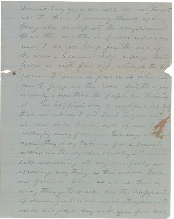 Lot #532 Williams Carter Wickham: ?The Yankees are withdrawing a large portion, if not the whole of their forces from before Fredericksburg? - Image 3