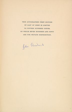 Lot #4064 John Steinbeck - Image 1