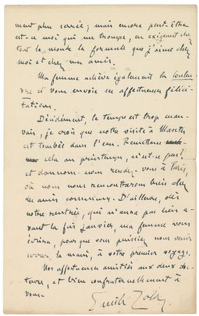 Lot #4007 Emile Zola - Image 3