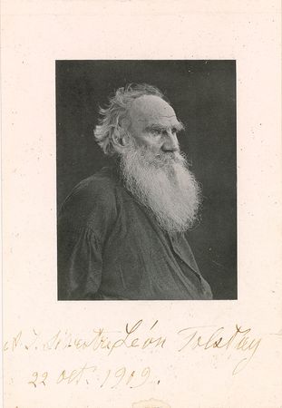 Lot #4029 Leo Tolstoy