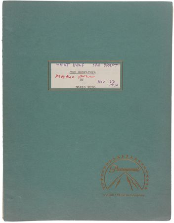 Lot #4093 Mario Puzo: 'The Godfather' Archive - Image 9