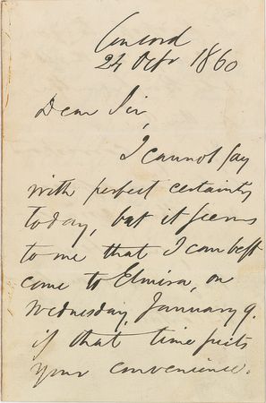 Lot #4105 Ralph Waldo Emerson - Image 1