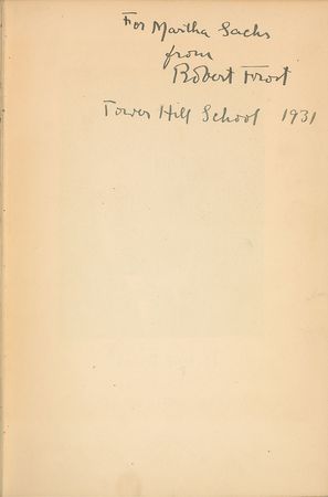 Lot #4116 Robert Frost - Image 1
