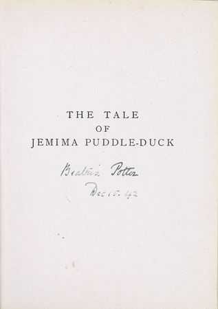 Lot #4134 Beatrix Potter - Image 1