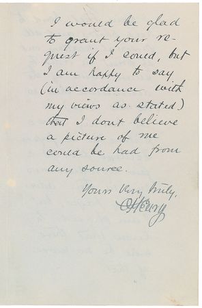 Lot #4043 O. Henry - Image 2