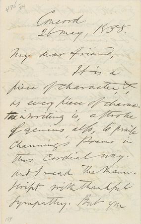 Lot #4106 Ralph Waldo Emerson - Image 1