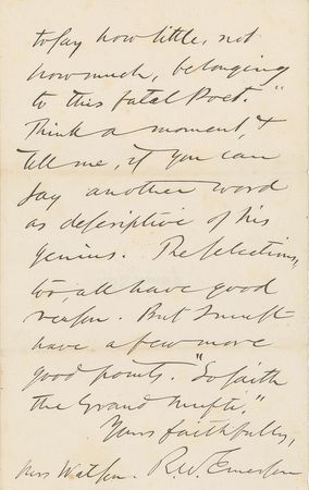 Lot #4106 Ralph Waldo Emerson - Image 5