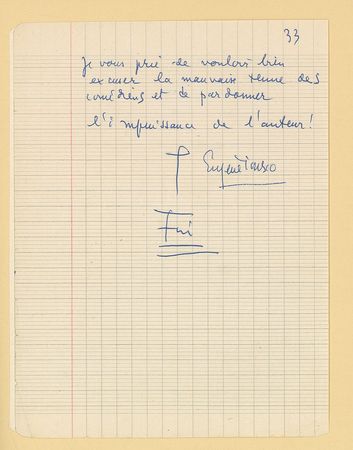 Lot #4129 Eugene Ionesco - Image 1