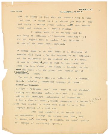 Lot #4112 Ezra Pound - Image 4