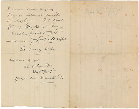 Lot #4017 H. G. Wells - Image 2