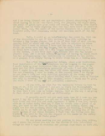 Lot #4048 Thomas Wolfe - Image 4