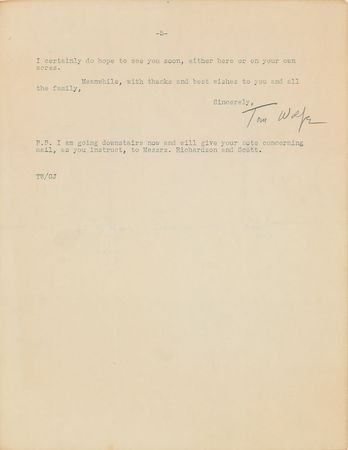 Lot #4048 Thomas Wolfe - Image 5