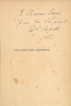 Lot #4098 Dante Gabriel Rossetti - Image 1