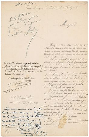 Lot #384 Napoleon III - Image 1