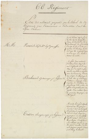 Lot #443 Auguste de Marmont Signed Document and Handwritten Letter Signed - Image 1