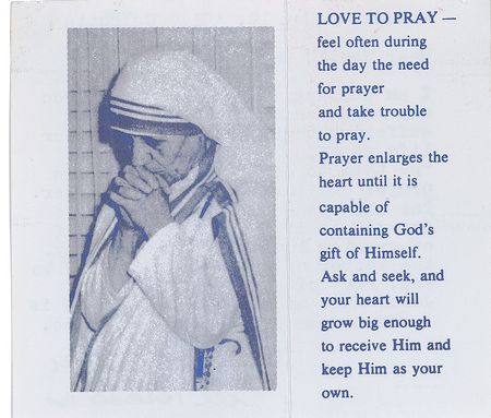 Lot #312 Mother Teresa Typed Letter Signed - Image 2