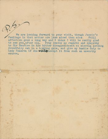 Lot #514 Joseph Conrad: “Of course there may be cannibals there, but I never heard of them” - Image 2