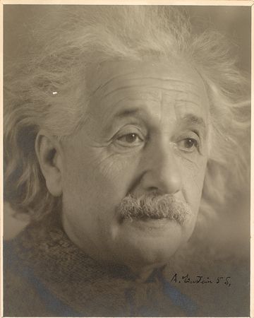 Lot #299 Albert Einstein: Last known signed