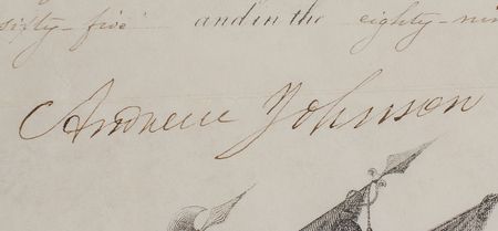 Lot #55 Andrew Johnson: Choice military commission just weeks after ending the Civil War - Image 2