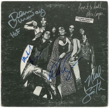 Lot #643 Alice Cooper - Image 1