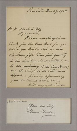 Lot #202 Grover Cleveland - Image 1