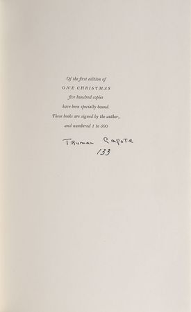 Lot #618 Truman Capote - Image 1