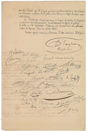 Lot #569 Hector Berlioz Signed Letter - Image 2