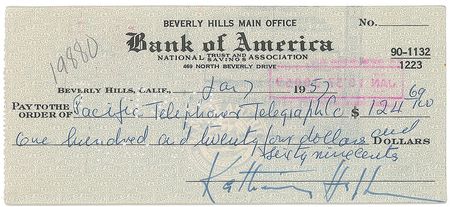 Lot #740 Katharine Hepburn Checks - Image 1