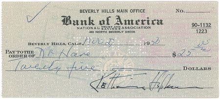 Lot #740 Katharine Hepburn Checks - Image 2