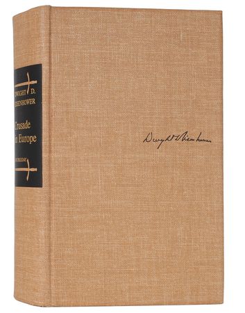 Lot #101 Dwight D. Eisenhower: Limited edition WWII memoir, signed on its desirable D-Day order - Image 2