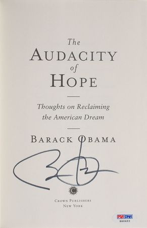 Lot #247 Barack Obama Book - Image 1