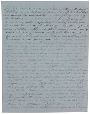 Lot #16 Dolley Madison: Mary Cutts Handwritten Letter Signed - Image 2