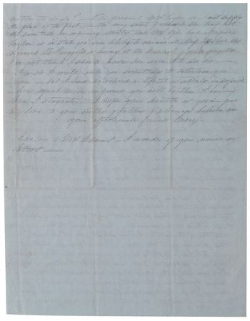 Lot #16 Dolley Madison: Mary Cutts Handwritten Letter Signed - Image 4