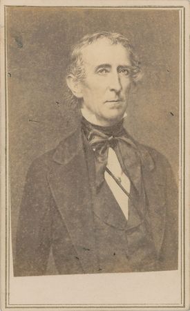 Lot #194 John Tyler Free Frank - Image 2