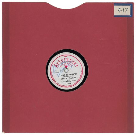 Lot #590 Muddy Waters: Rare Aristocrat single of his first big hit, ?I Can?t Be Satisfied? - Image 1