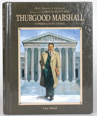 Lot #283 Thurgood Marshall: Rare autobiography of the first African American justice - Image 2