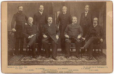 Lot #156 Grover Cleveland and Cabinet - Image 1