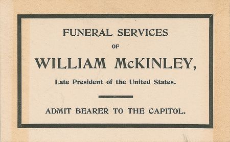 Lot #160 William McKinley Funeral Relics - Image 4