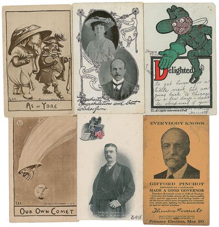 Lot #162 Theodore Roosevelt Postcard - Image 3