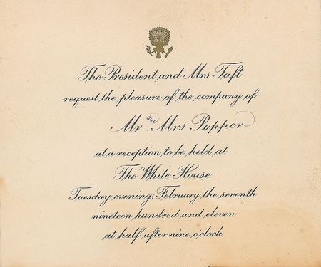 Lot #166 William H. Taft - Image 1
