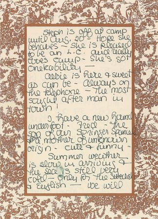 Lot #694 Grace Kelly Handwritten Letter Signed - Image 3