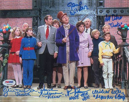 Lot #780 Willy Wonka and the Chocolate Factory Signed Photograph - Image 1