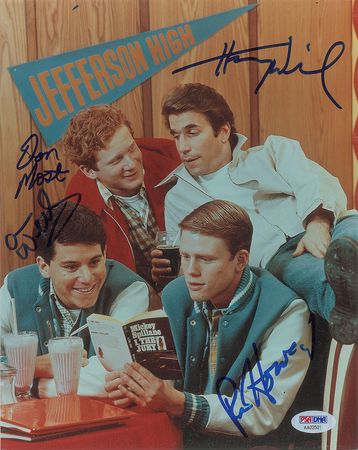 Lot #737 Happy Days Signed Photograph - Image 1