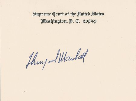 Lot #285 Supreme Court Justices Chamber Cards - Image 2