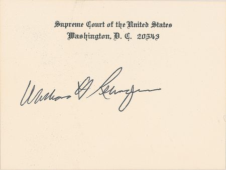 Lot #285 Supreme Court Justices Chamber Cards - Image 4
