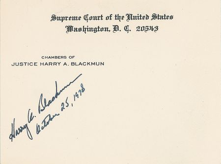 Lot #285 Supreme Court Justices Chamber Cards - Image 5
