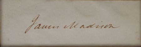 Lot #13 James Madison Signature - Image 2