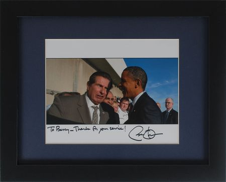 Lot #249 Barack and Michelle Obama Signed Photographs - Image 1