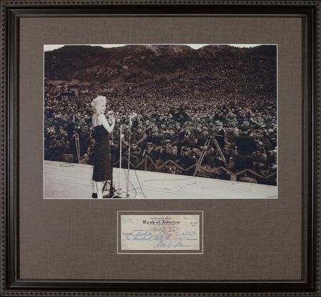 Lot #700 Marilyn Monroe: A 1951 check to her beloved acting coach - Image 1