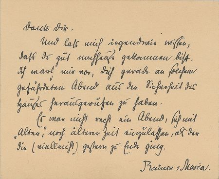 Lot #536 Rainer Maria Rilke: Rilke in love - Image 2
